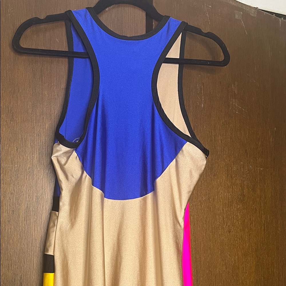 Colorblock Mini Dress - Picture 4 of 4